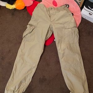 Y2K beige cargo pants